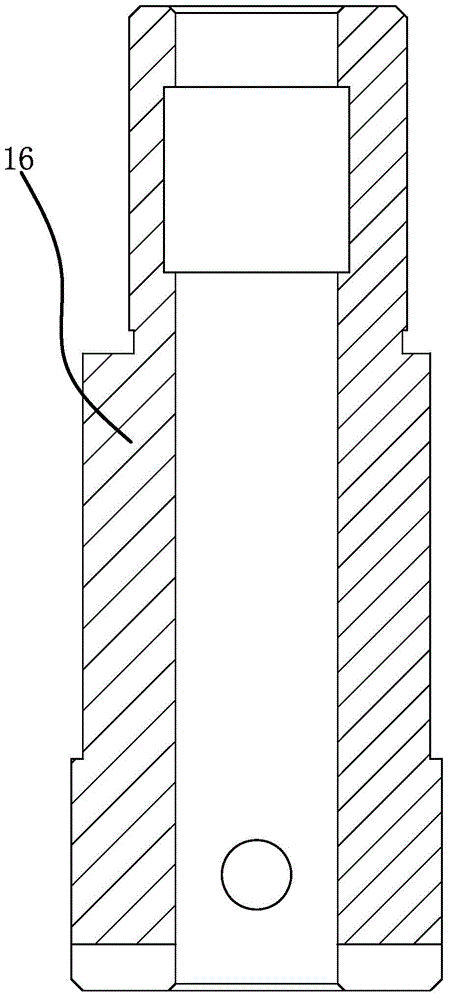 Thread trimming mechanism for two-needle sewing machine