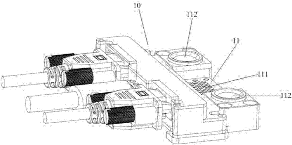 Automatic plug wire testing device