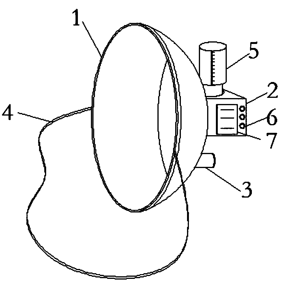 Oxygen mask with convenience in aerosolization and used for respiratory medicine department