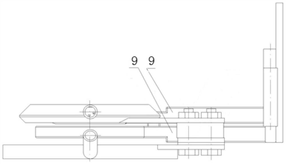 Hollow stepped shaft double-journal and transition fillet simultaneous quenching inductor and quenching method