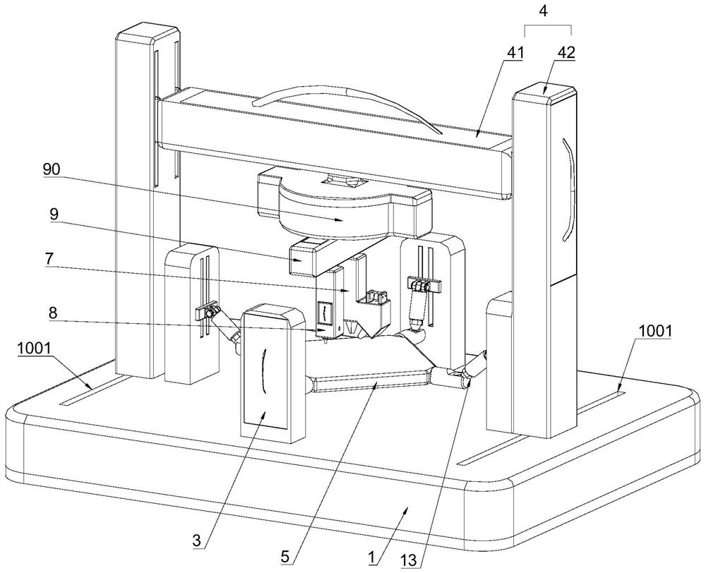 Additive and subtractive double-station synchronous machining method and device for spiral pipe type components