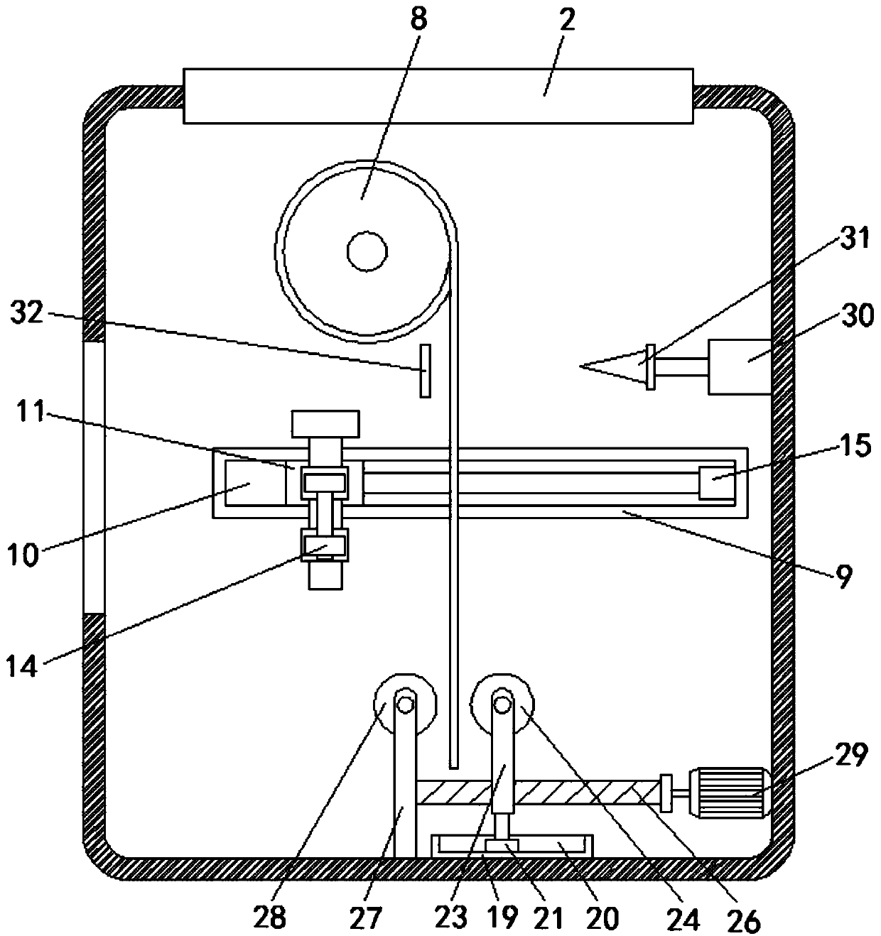 Device for automatically coating parts with packaging films