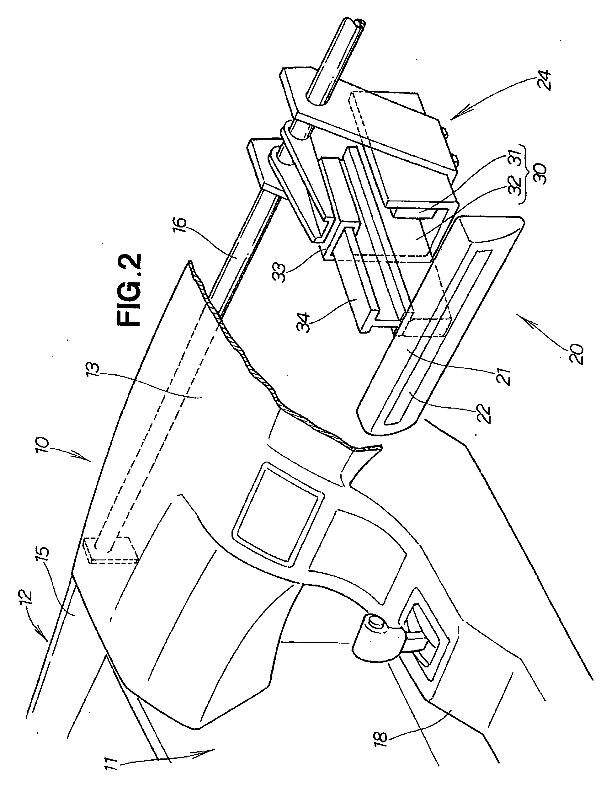 Vehicle occupant knee protection apparatus