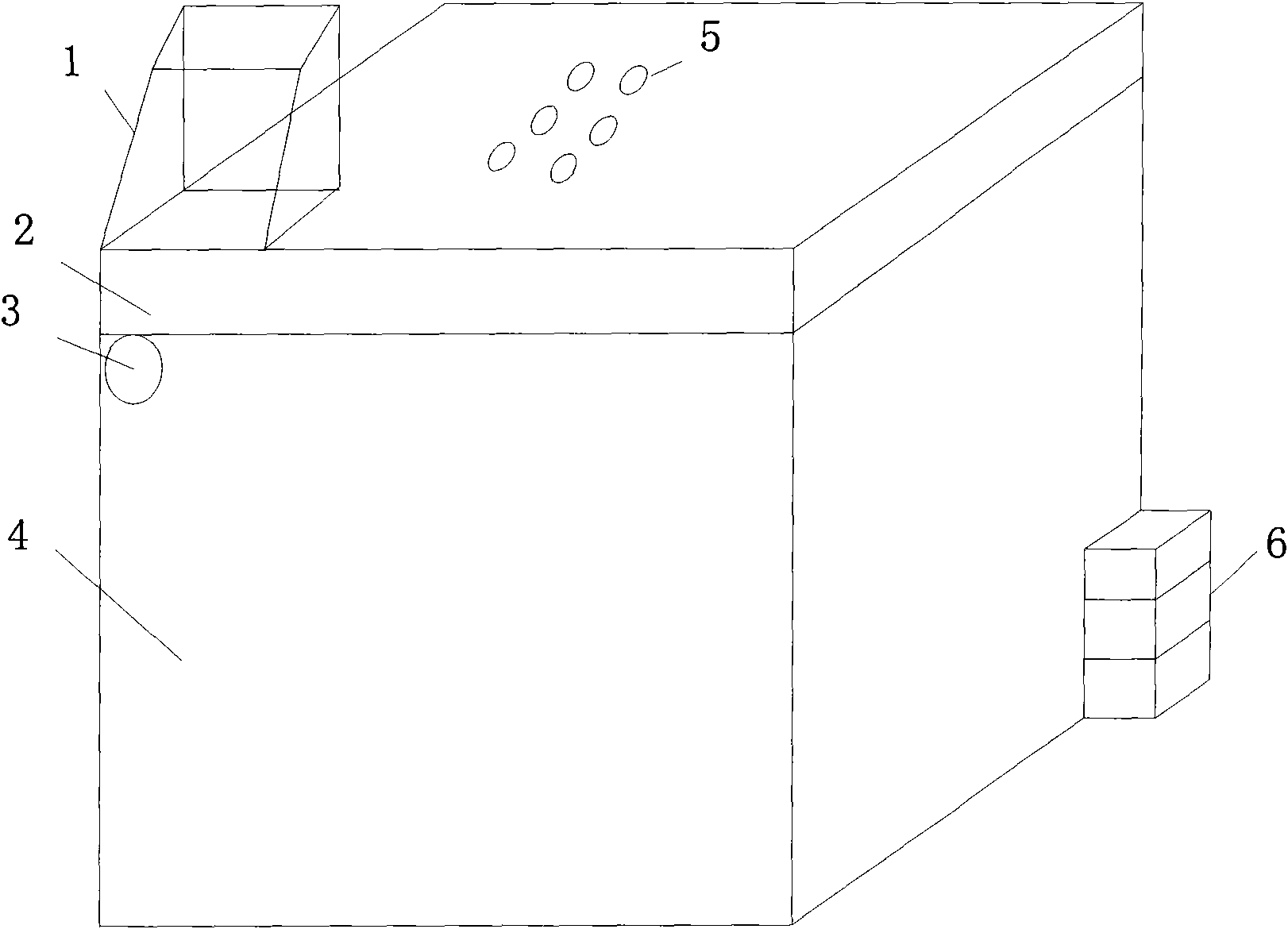 Laboratory waste water treatment method and device