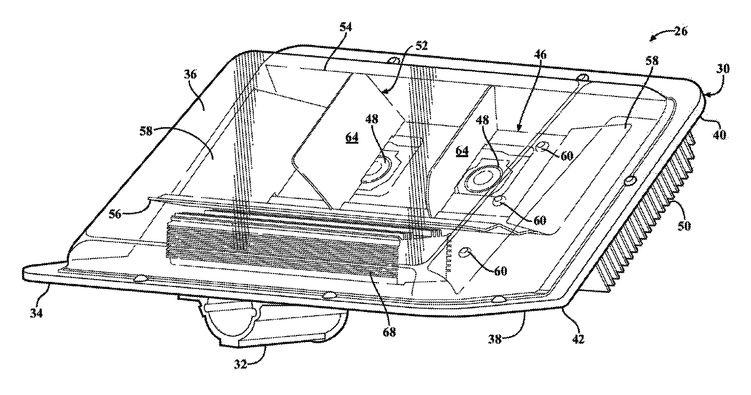 LED assembly for a signage illumination