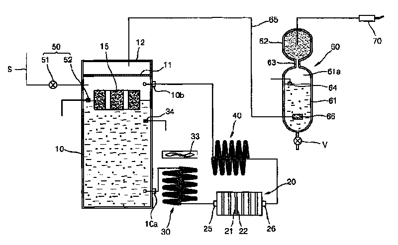 A hydrogen-oxygen generating system