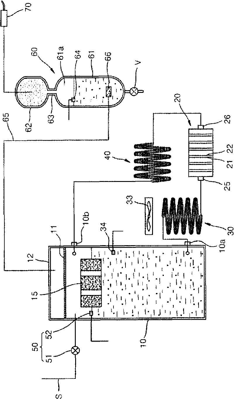 A hydrogen-oxygen generating system