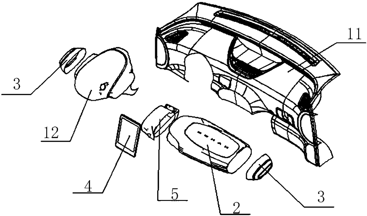 A personalized and modular instrument panel assembly and automobile