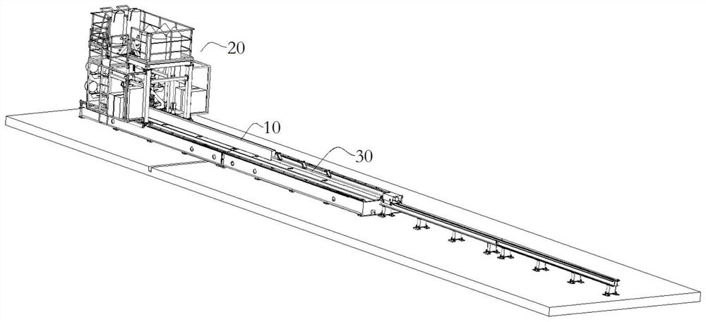 Tailor welding device applied to box girder