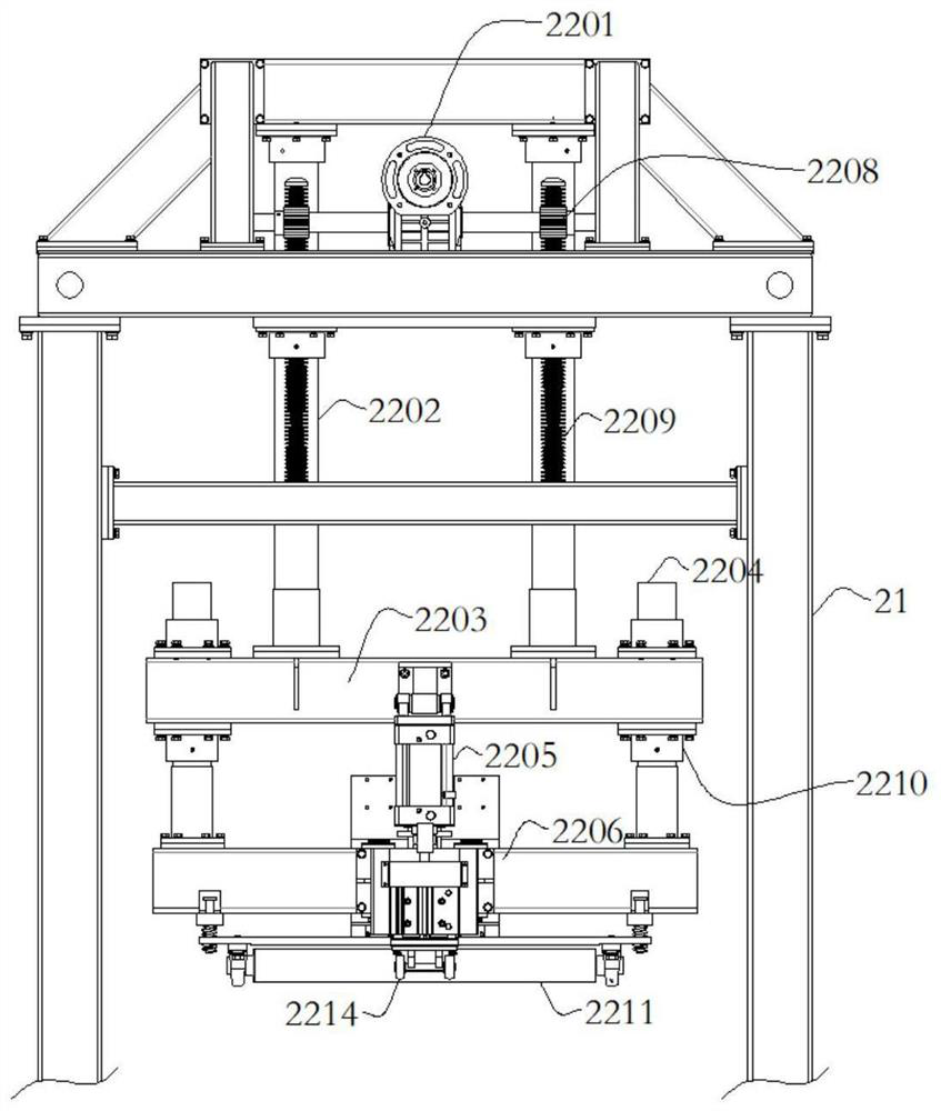 Tailor welding device applied to box girder