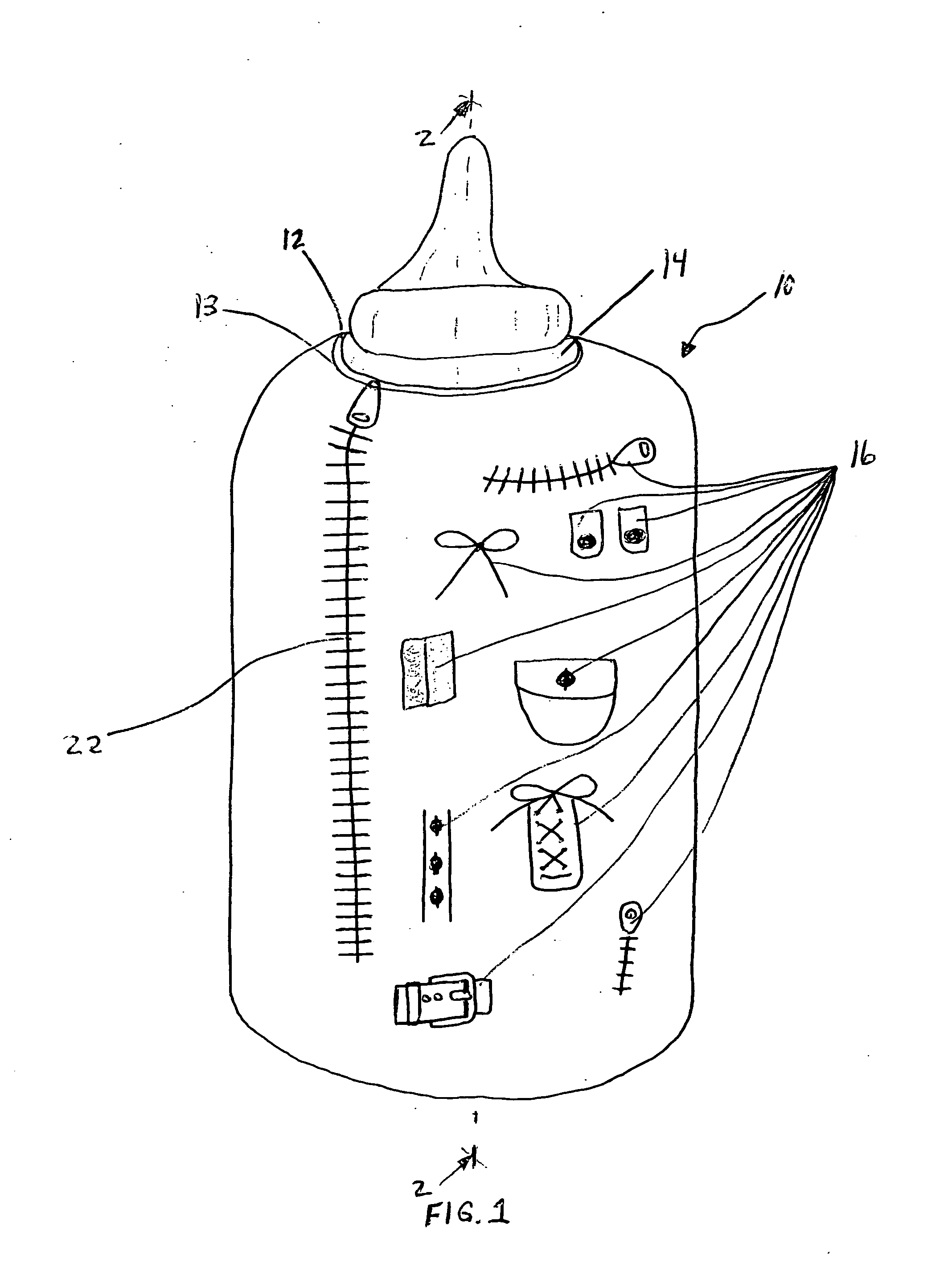 Interactive Attachment For Childrens Bottle