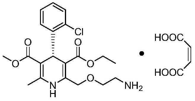 Levoamlodipine maleate eutectic medicine crystallized to triclinic system and preparation method and application of levoamlodipine maleate eutectic medicine