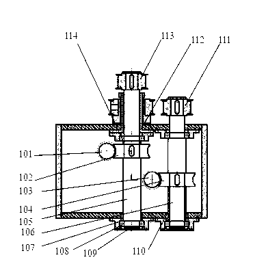 Underwater verticality adjustment device of acoustic Doppler current profiler (ADCP) sensor