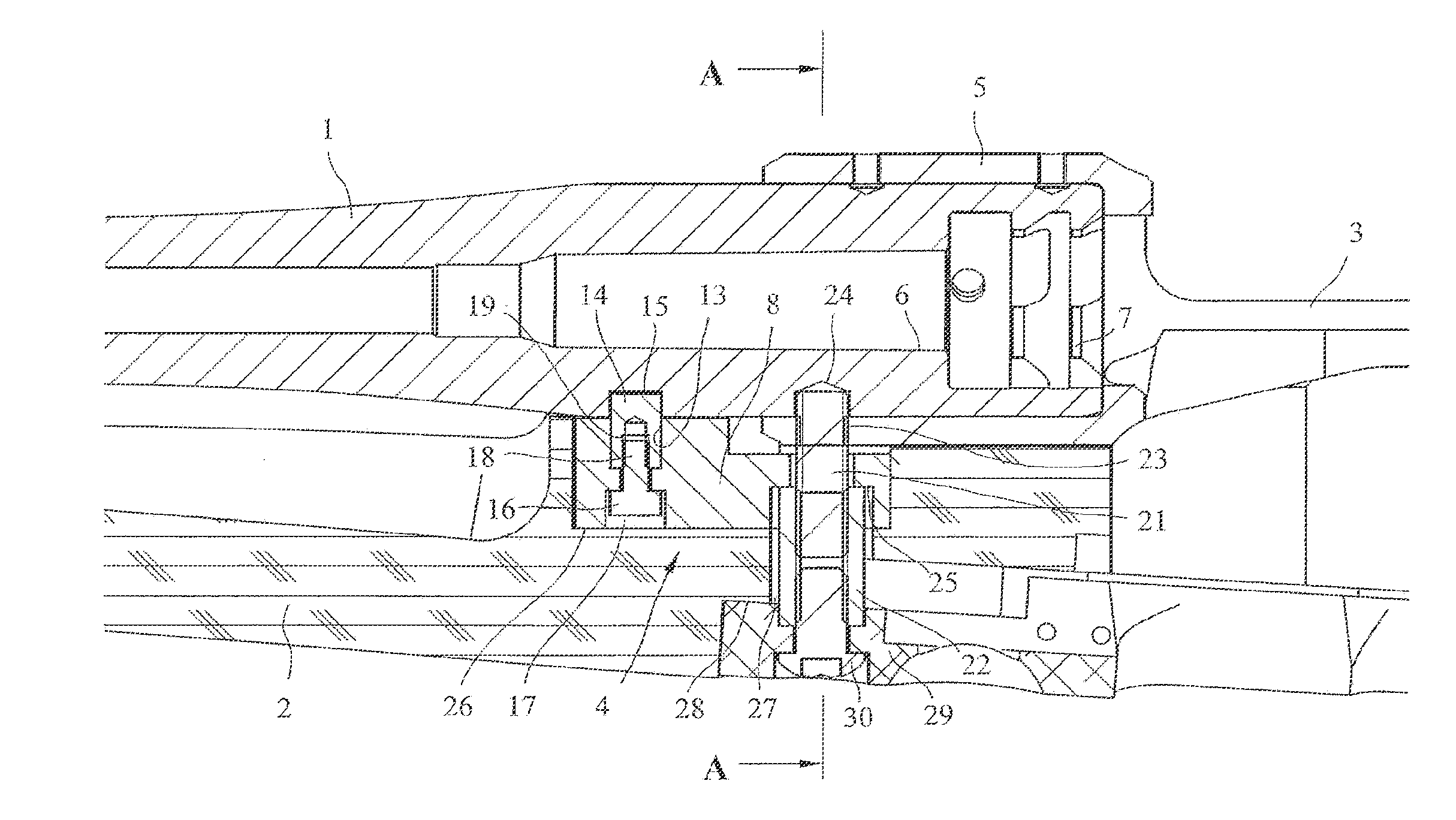 Mechanism for bedding a receiver frame and/or a barrel in a stock of a firearm