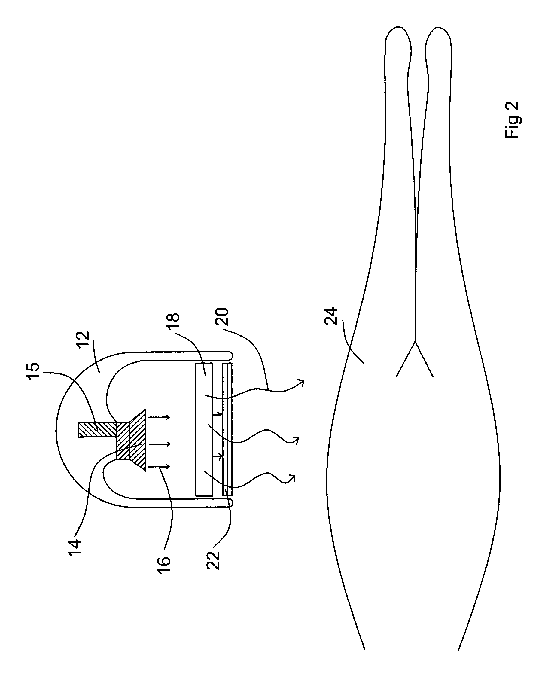 Device and method for treating skin