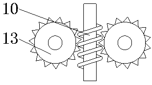 Stirring equipment for production of potassium chlorate