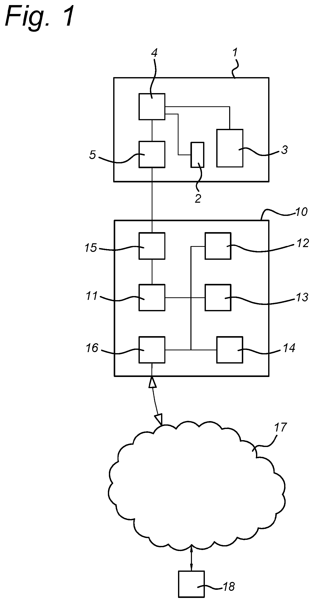 Method and apparatus for indicating a state of health of a battery