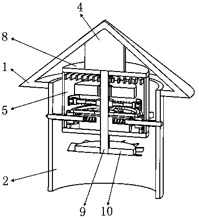 Anti-blocking boiler air cap applied to power station field