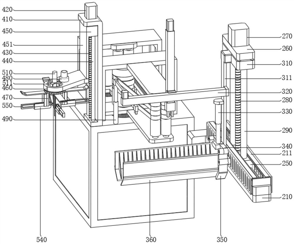 Full-automatic mask folding machine