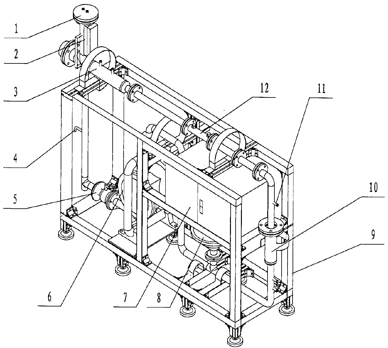 Detection method and special detection system for silica precipitation performance of nuclear power plant water filter element