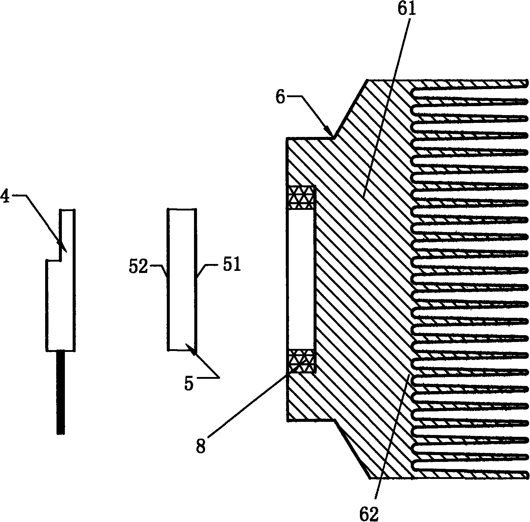 High-power professional audio power amplifier based on Peltier effect radiation technology