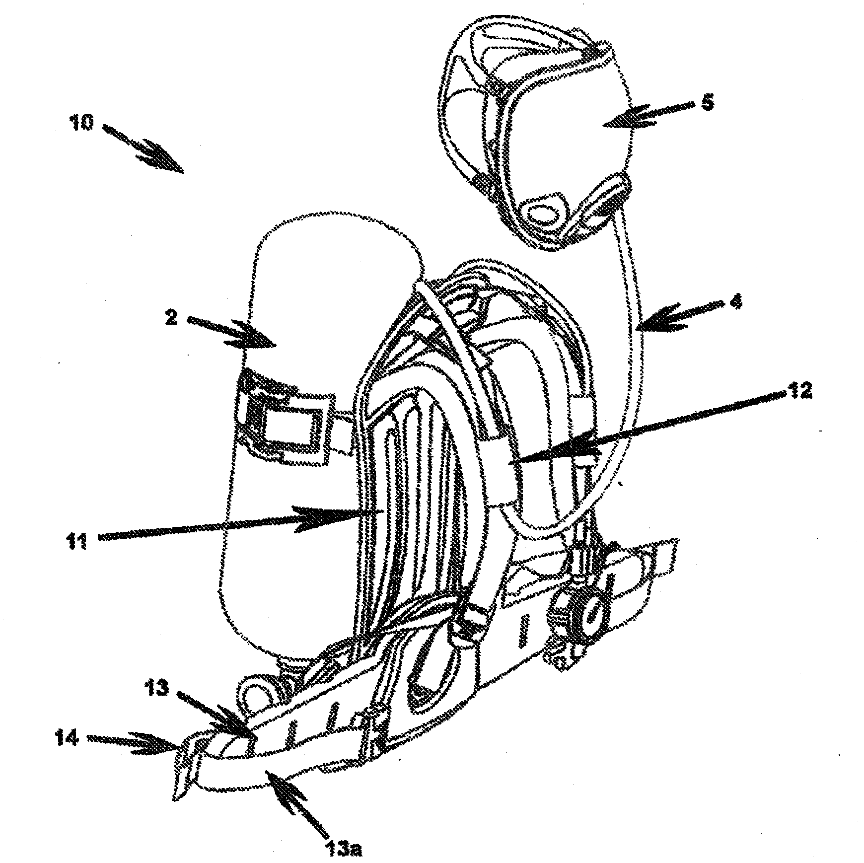 Carrying system for breathing apparatus