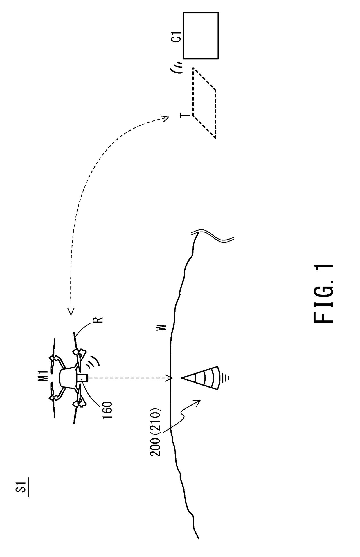 Water level measurement system and water level control system, and water level measurement method and water level control method using such systems