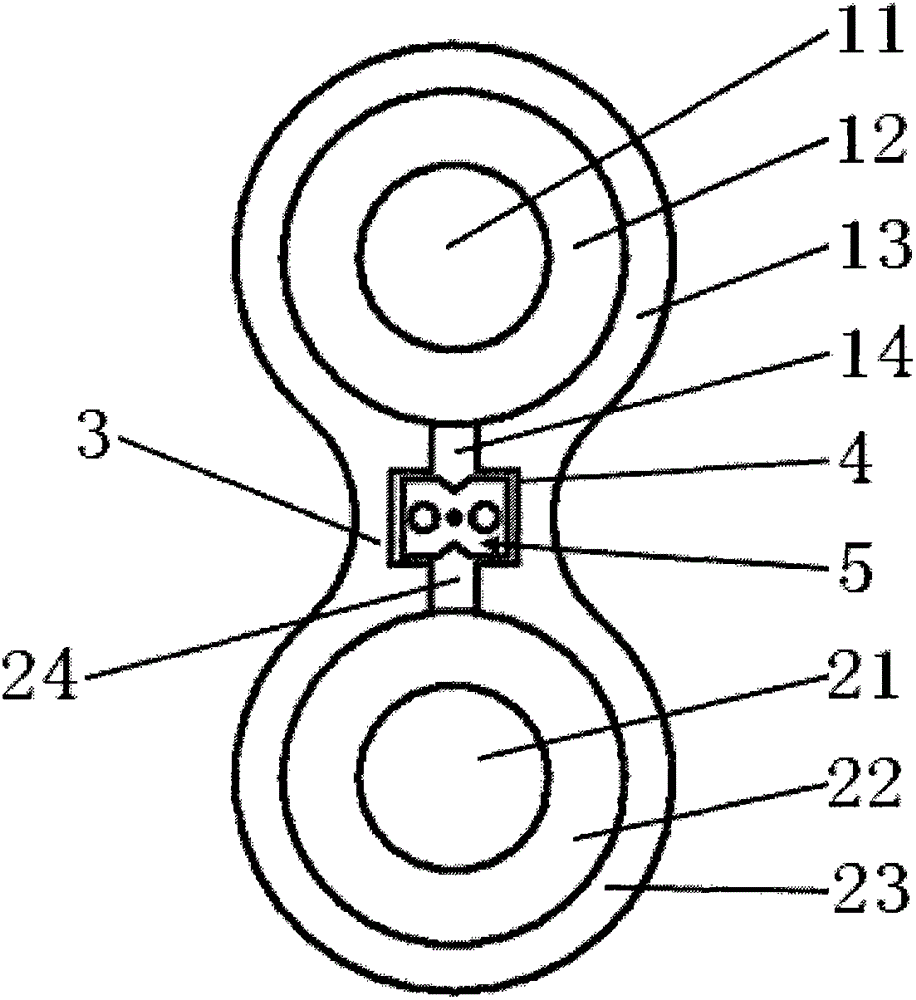 PFTTH (power fiber to the home) cable