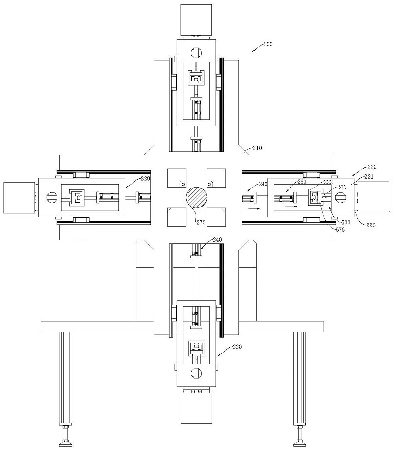 Labeling and boxing integrated equipment for inner pipes of products