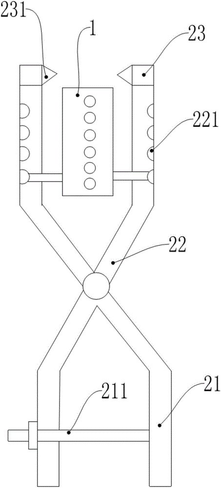 Tibial talocalcaneal joint fusion screw placement guider and application method thereof