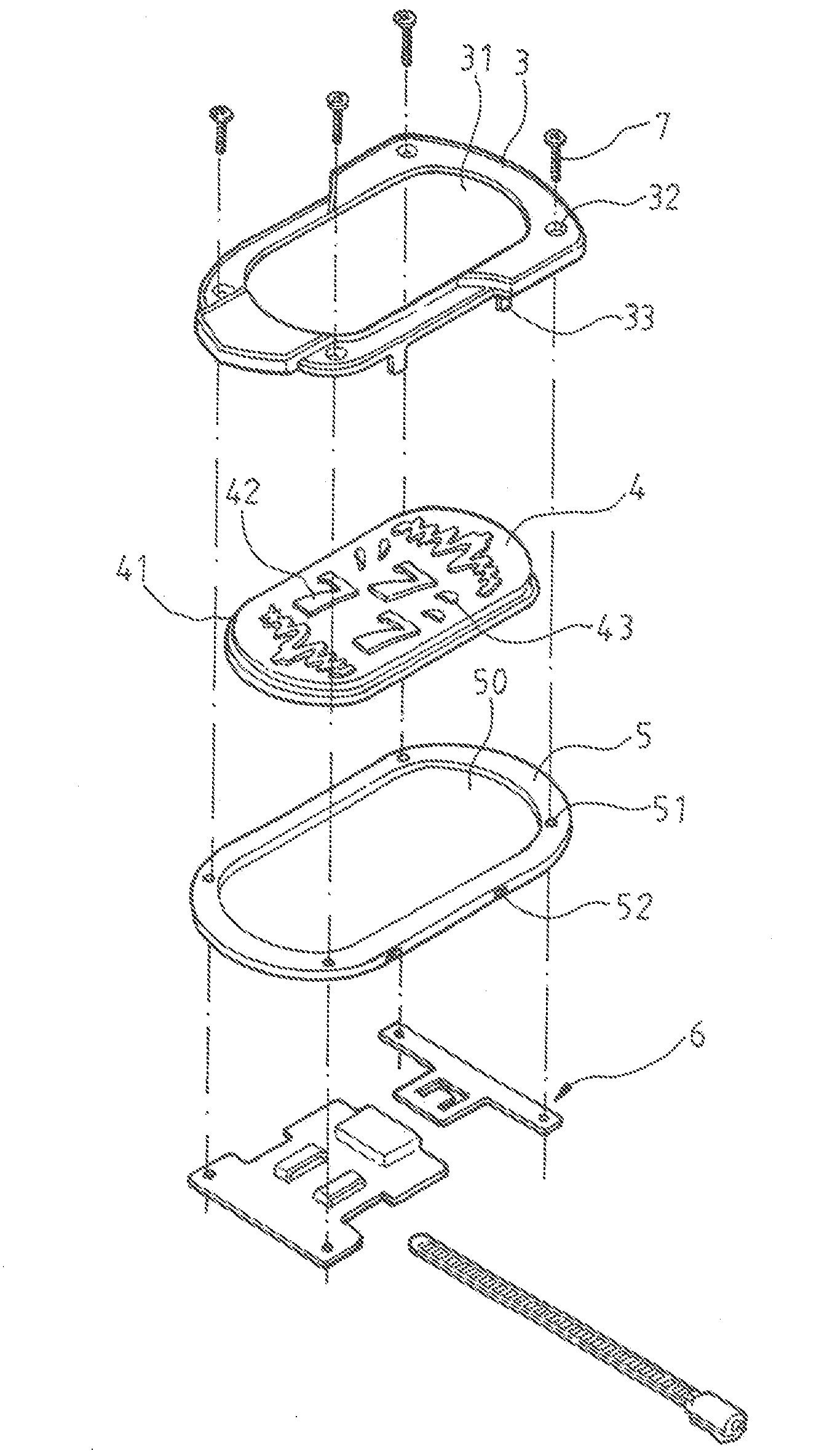 Structure of automobile pedal