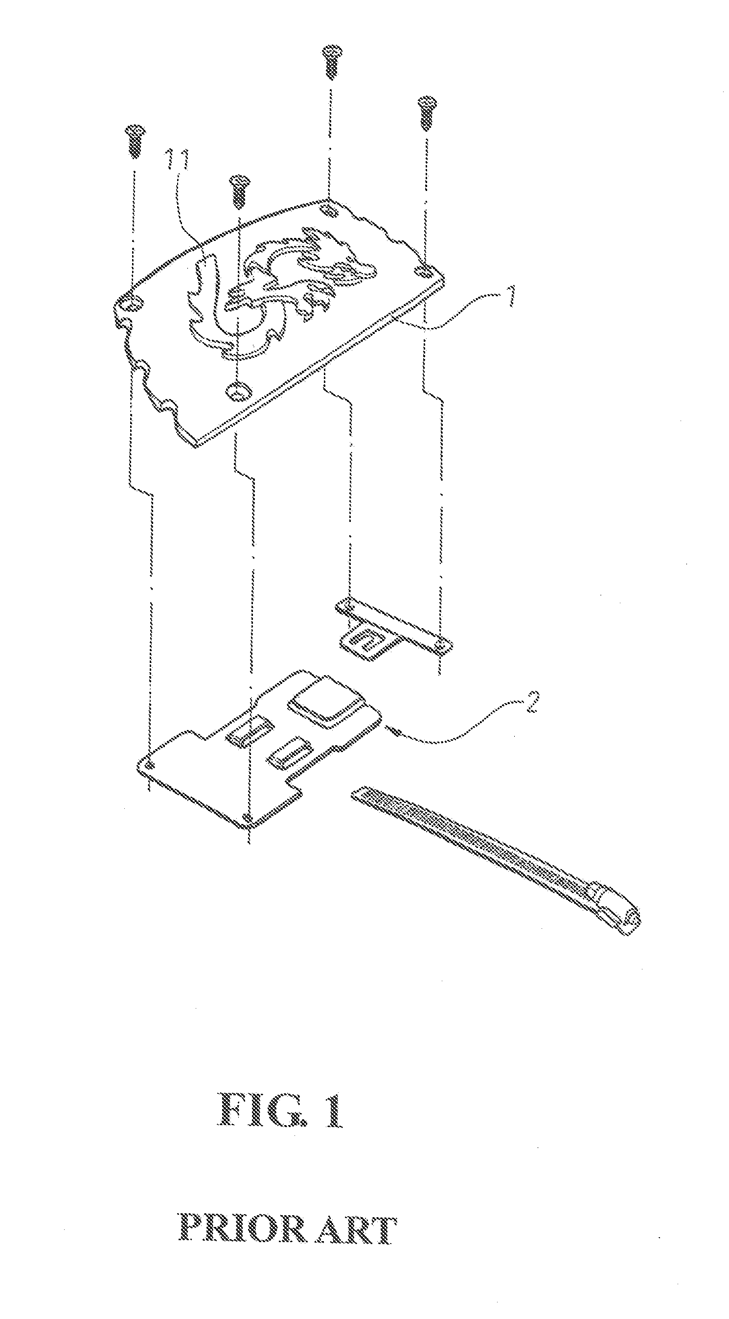 Structure of automobile pedal