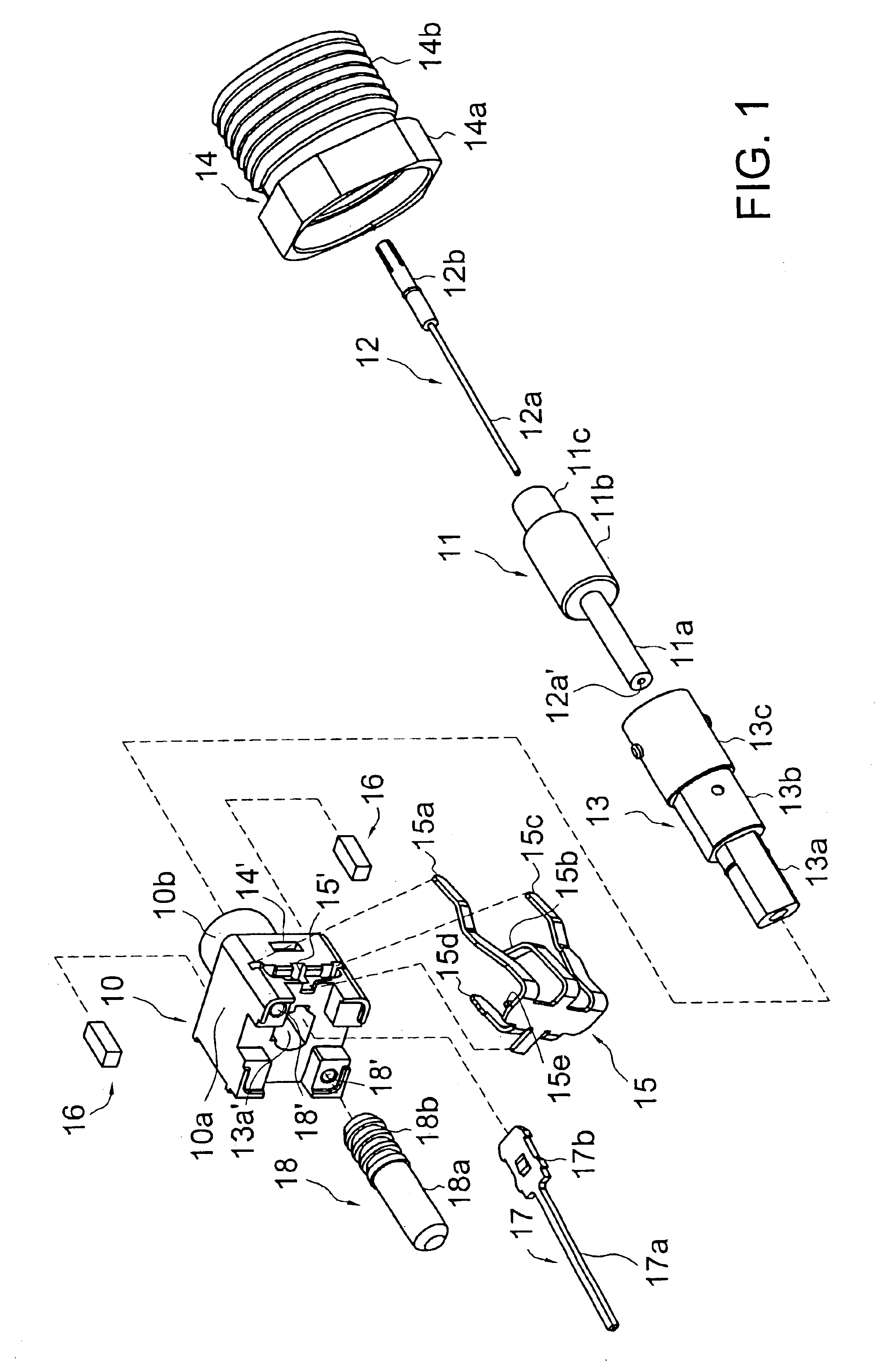 Coaxial connector and manufacture thereof