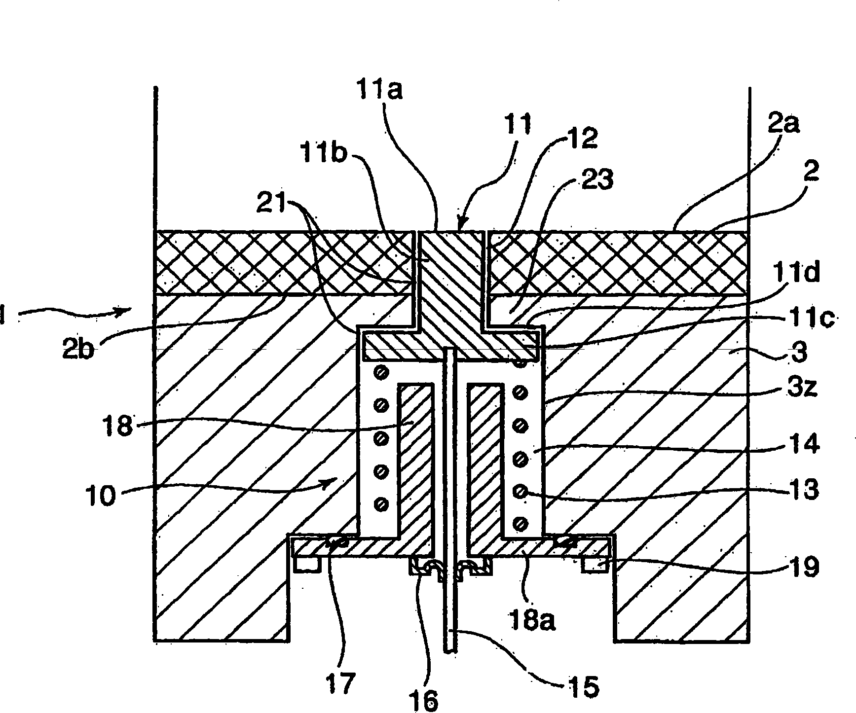 Bearing temperature-monitoring device and bearing device with the same