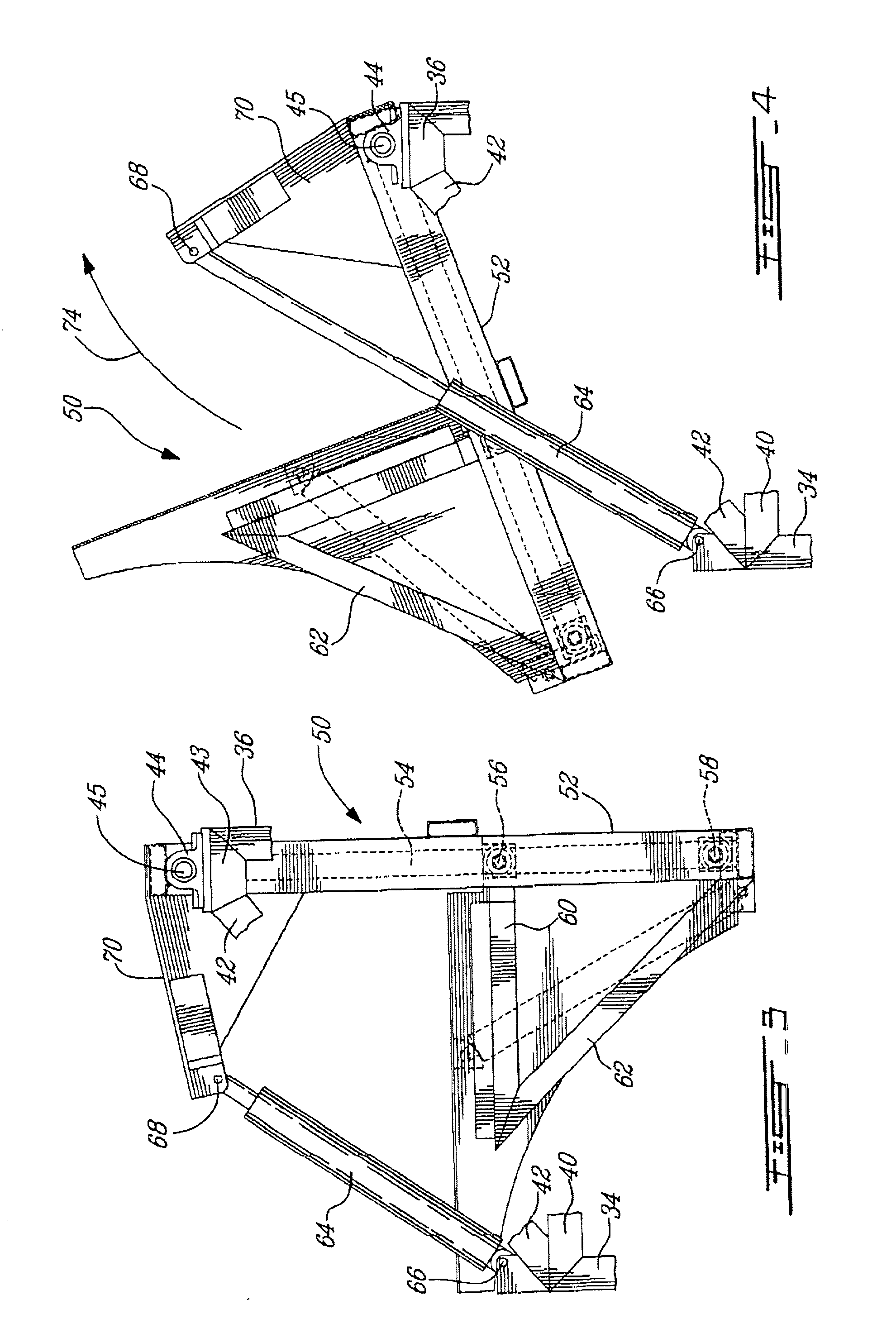 Dumping device for concrete blocks, bricks, paving stones or the like