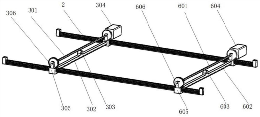 Rotary and planar scanning positioning mechanism