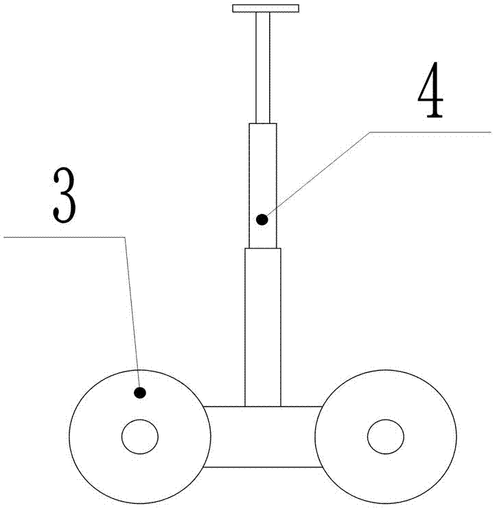 Vehicle-mounted side parking auxiliary device