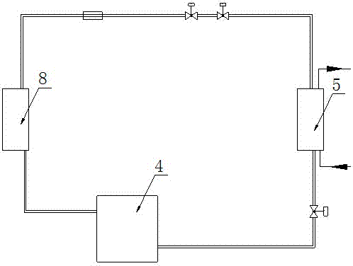 Texaco gasifier black water heat recovery and treatment system