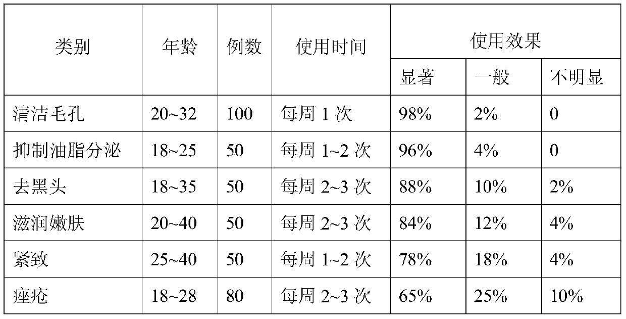 Meso-porous silicon mudpack, preparation method and application method thereof