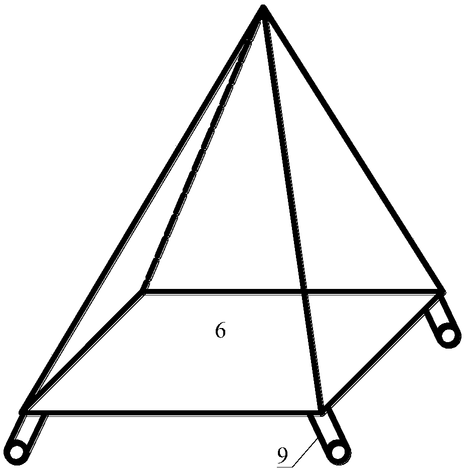 Treatment method of dug roadway roof fall