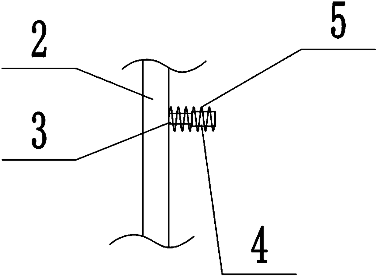 Anti-collision type high-voltage switch cabinet convenient to adjust