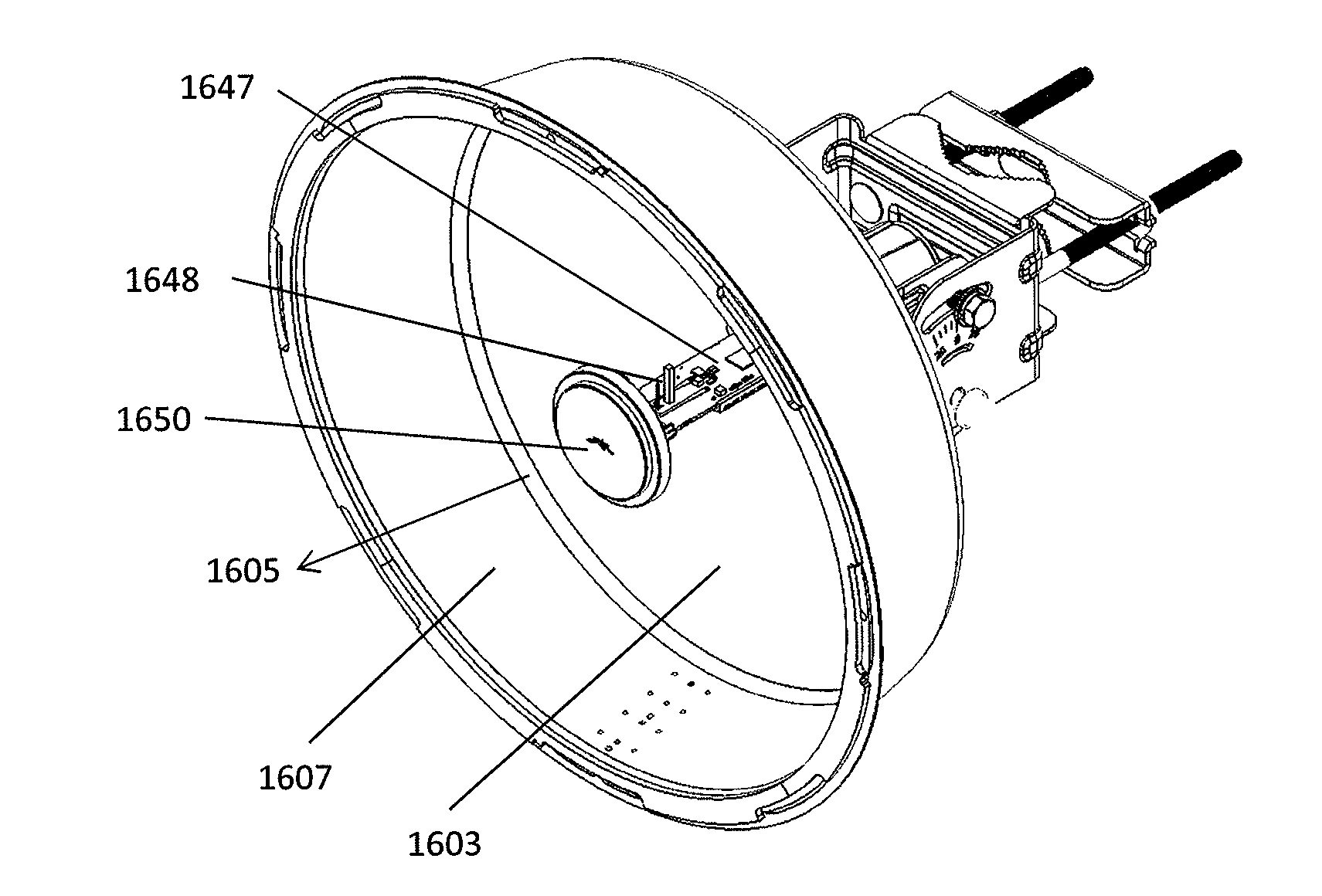 Antenna isolation shrouds and reflectors