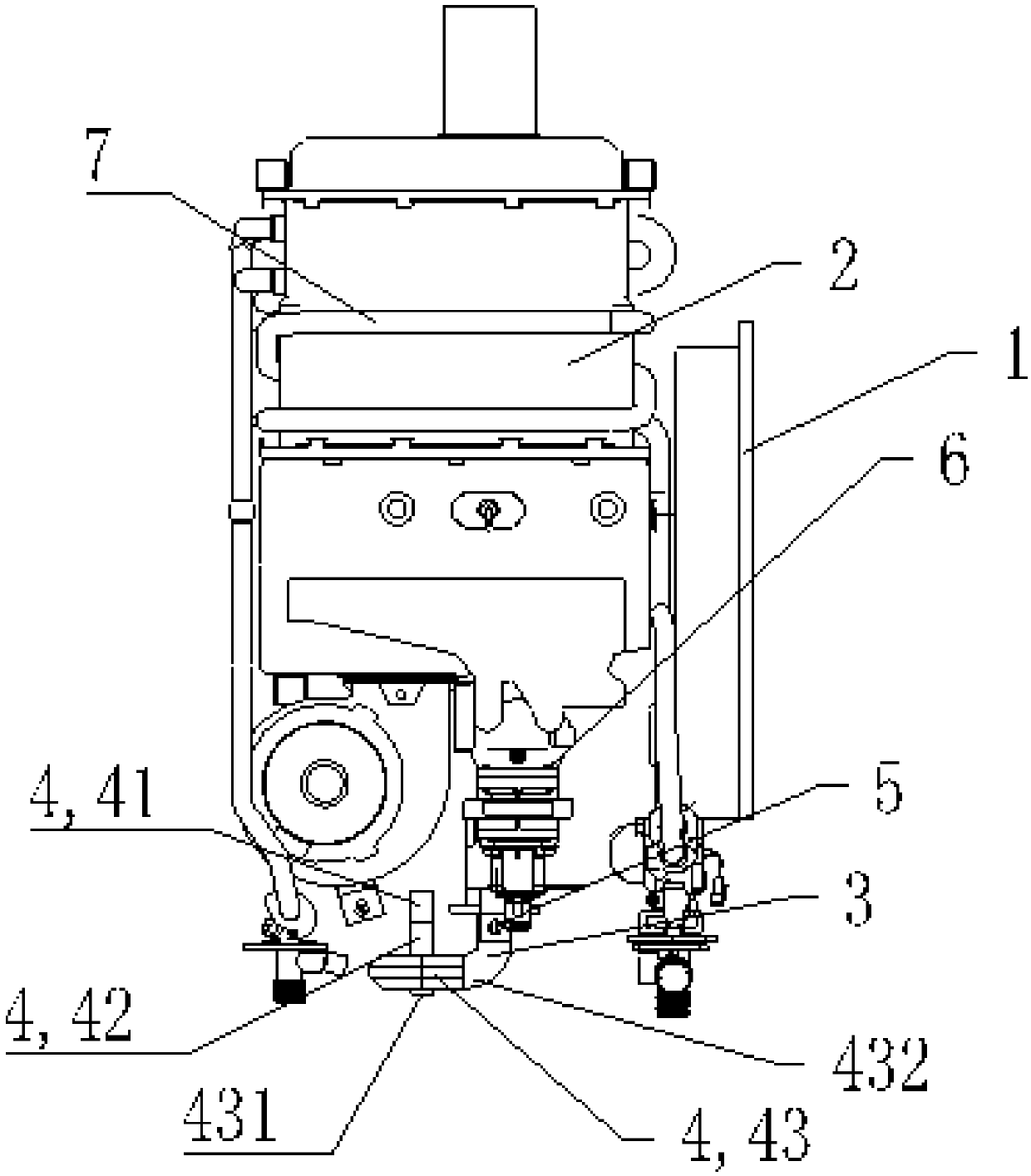 Control method of supercharged gas water heater and gas water heater