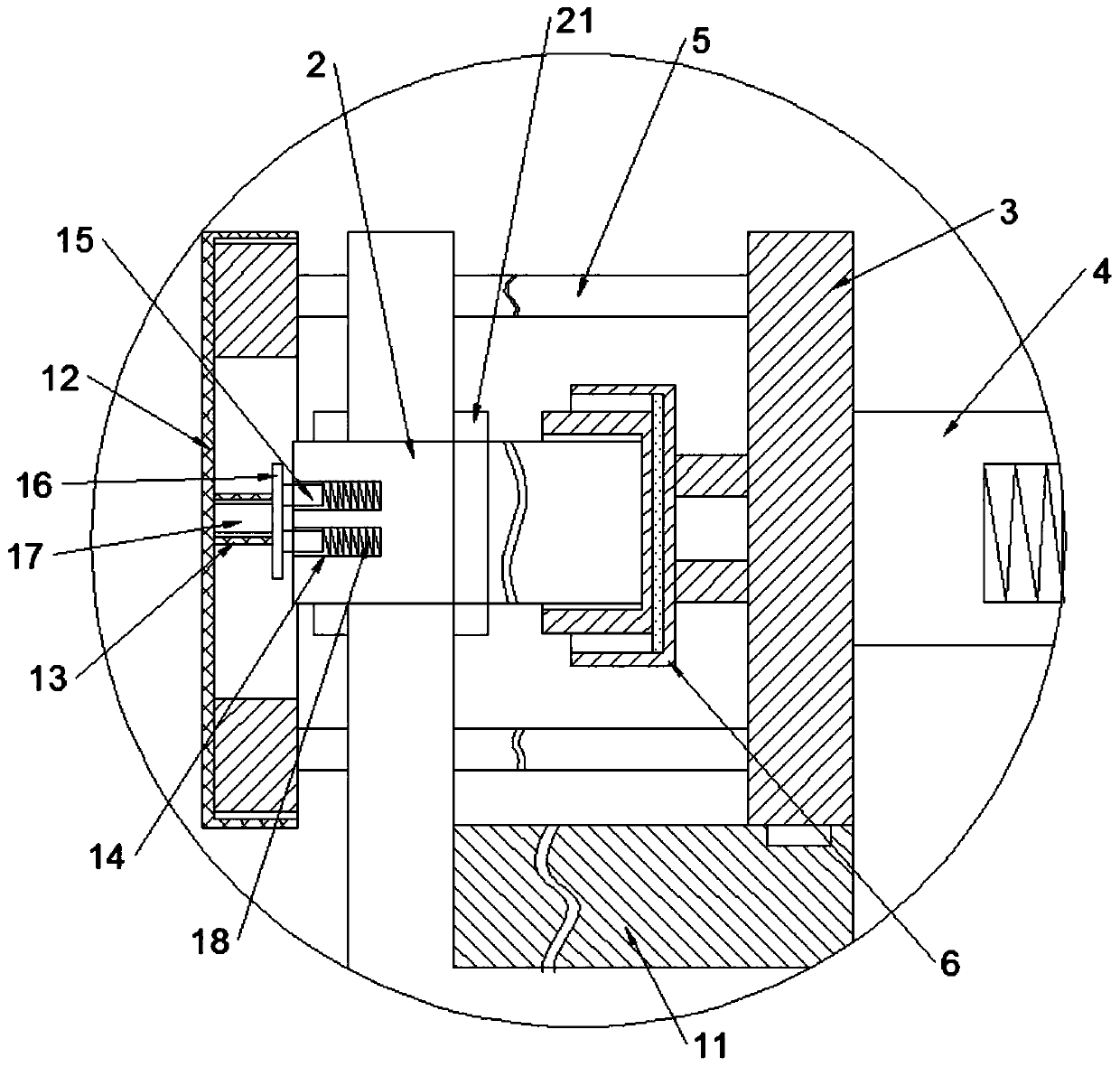 Automobile shock absorber support