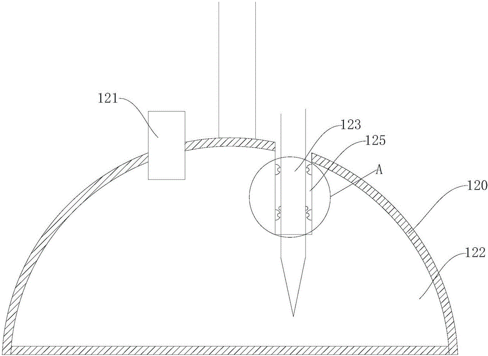 Extravasated blood absorption device