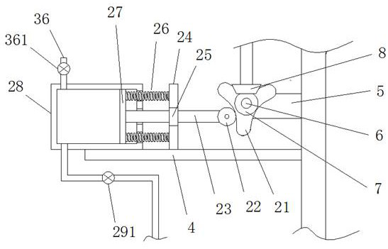 Rapid grinding device for building aluminum plate