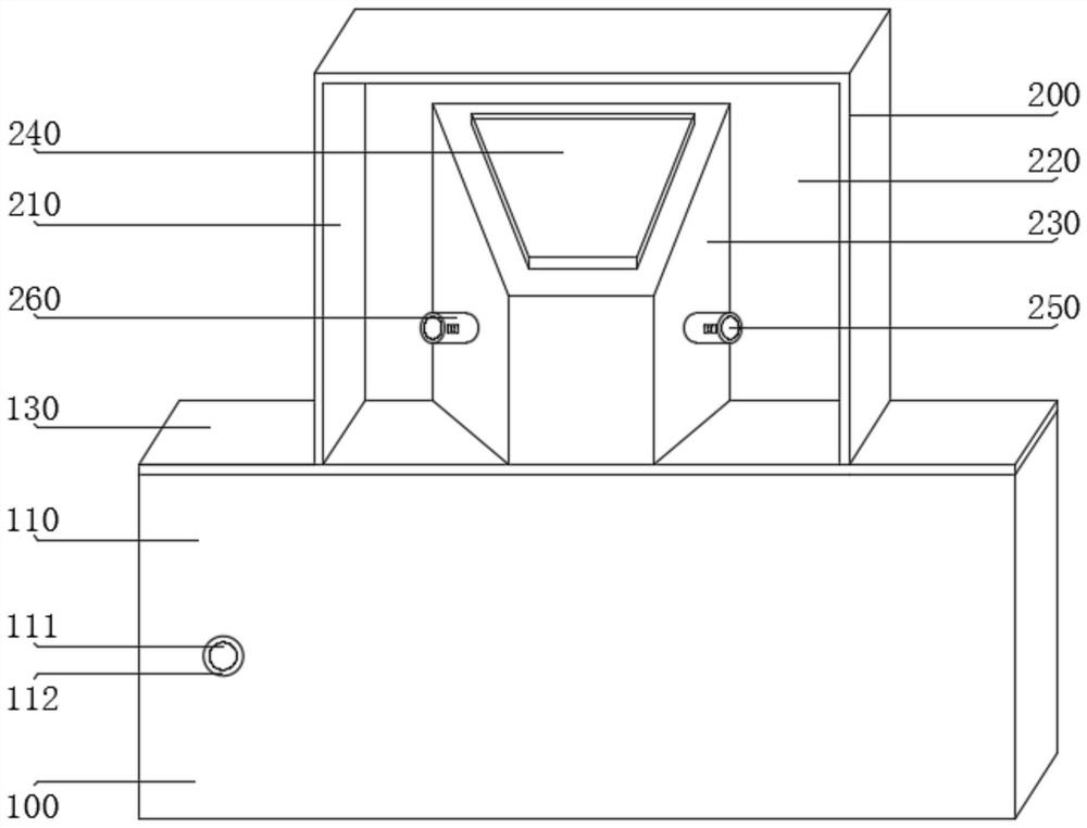 Radionuclide operating table capable of displaying radioactive contamination