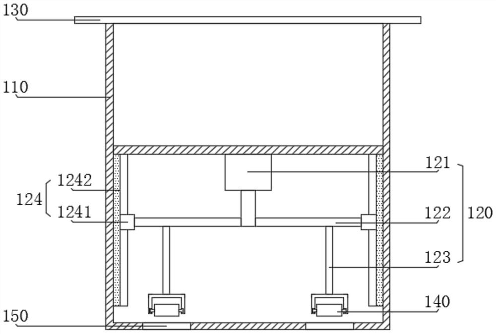 Radionuclide operating table capable of displaying radioactive contamination