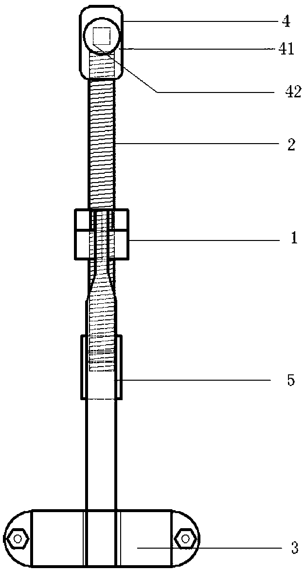 Plug-in cable elbow type head detacher