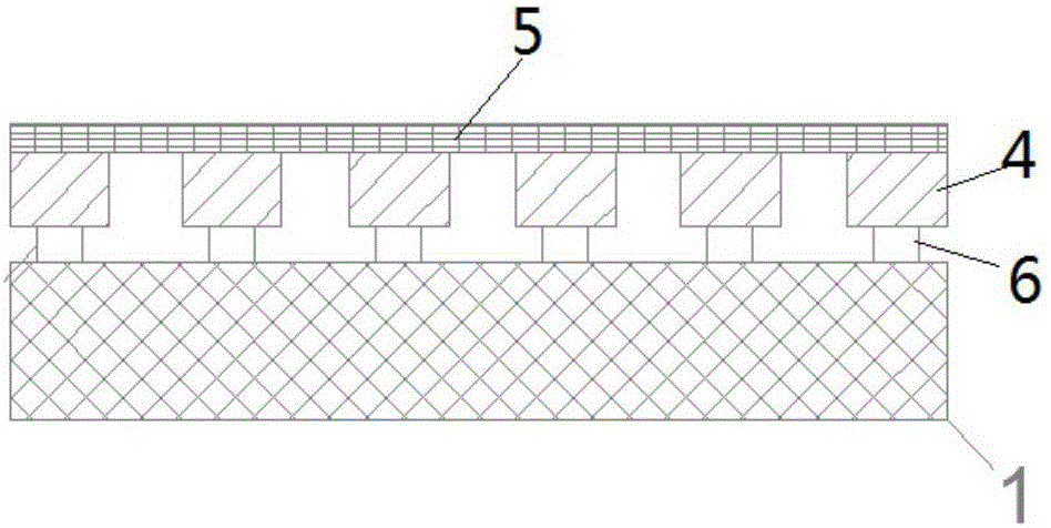 Main grid electrode structure of solar cell and preparation method thereof